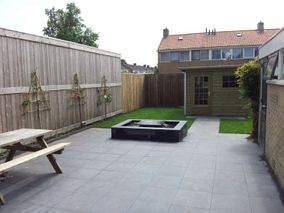 Bestrating tuin