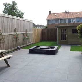 Bestrating tuin