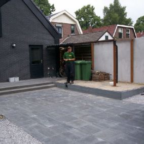 Bestrating tuin
