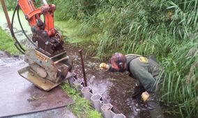 Vakkundig aanleggen walbeschoeiing 