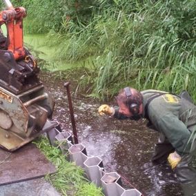 Vakkundig aanleggen walbeschoeiing 