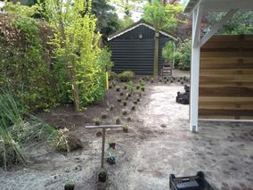 Vakkundig aanleggen tuin