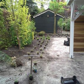 Vakkundig aanleggen tuin